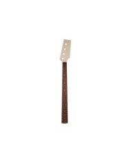 Boston PB-Style Basshals mit Paddle-Kopfplatte, Pau-Ferro-Griffbrett, unbehandelt