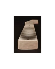 Manche Paddle Boston Stallion en érable 21 frets, style Strat, non vernis