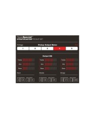 Pickguard Tortoise Fender® pre-cablé SSS 11H pour Strat®, micros TEXAS SPECIAL