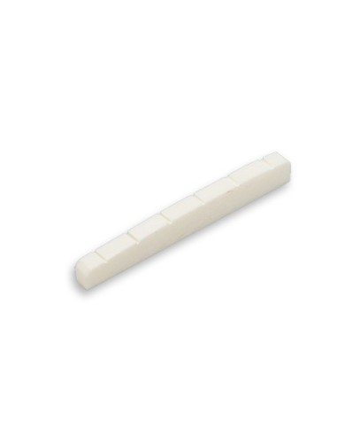 Geschlitzter Knochensattel im Fender-Stil, 42 x 4.8 x 3.5 mm