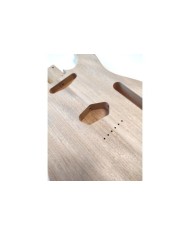 Corps Telecaster en acajou 2 pièces, brut