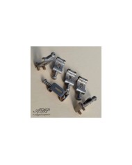 6 Aged Vintage Relic Nickel-Saitenreiter für Stratocaster-Tremolo, 11,3mm