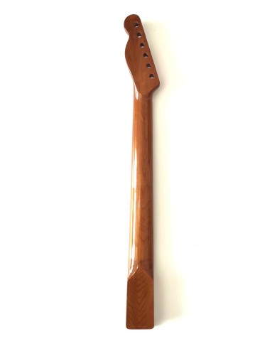 Manche Telecaster érable torréfié, touche palissandre, vernis gloss