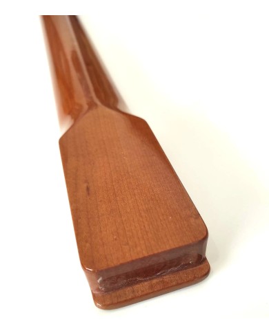 Manche Telecaster en érable torréfié, touche érable, vernis gloss