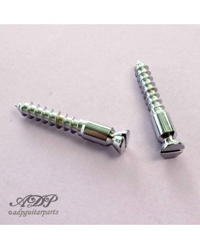 2 Floyd Rose Tremolo Pivot-Schrauben, Chrom