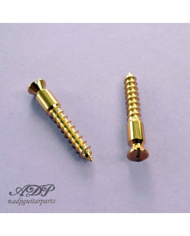 2 Goldene Pivot-Schrauben für Floyd Rose Tremolo, passend für Original Floyd Rose und Schaller