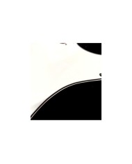 Pickguard 3ply Blanc/noir/blanc 8 vis pour Telecaster