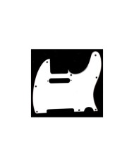 Schlagbrett, 3-lagig Weiß/Schwarz/Weiß, 8 Schrauben, für Telecaster
