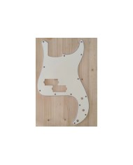 Precision Bass Parchment 3ply Pickguard P-Bass® USA - pots holes 10mm