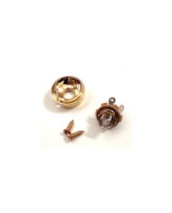 Mono-Klinkenbuchse mit metrischem Gewinde, Gold + Electrosocket Telecaster Gold