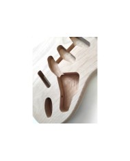 Corps en Aulne Style Stratocaster 2 pièces Non Vernis