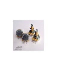 4 CTS 500K Audio-Potentiometer Extra Long 3/4" Split Shaft für Les Paul