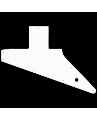 Schlagbrett WD Weiß 3-lagig für Gibson 2010-Present Explorer