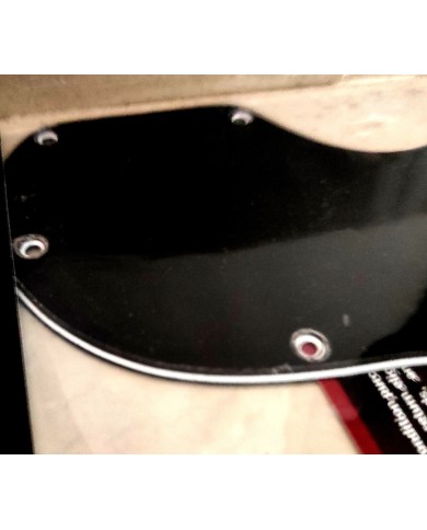 Schwarzes 3-lagiges Pickguard für Gibson SG Junior
