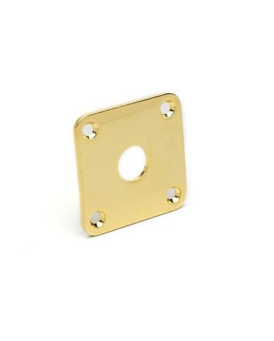 Vergoldete Input-Platte im Les Paul Gibson / Epiphone-Stil, Durchmesser 10 mm