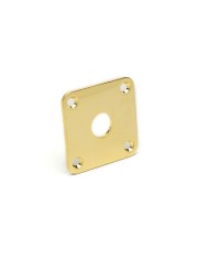 Vergoldete Input-Platte im Les Paul Gibson / Epiphone-Stil, Durchmesser 10 mm