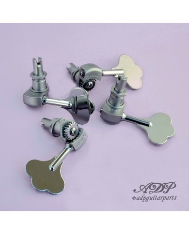 4 lizenzierte Hipshot Ultralight Bass-Mechaniken 14mm 3/8" Clover