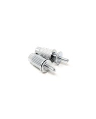 Umrüsthülsen M4 auf M8 Chrom für TUNE-O-MATIC-Stege (2 Stk.)