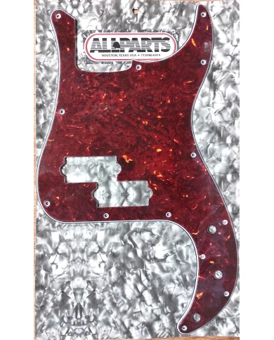 Pickguard Rot Tortoise 3-lagig P-Bass Precision Bass USA PG-0750-044