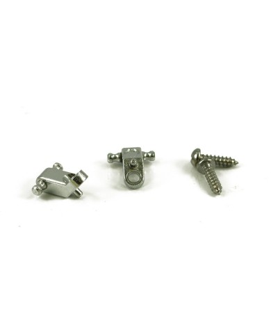 2 Fender American Series Stratocaster Saitenführungen, Chrom 099-4911-000