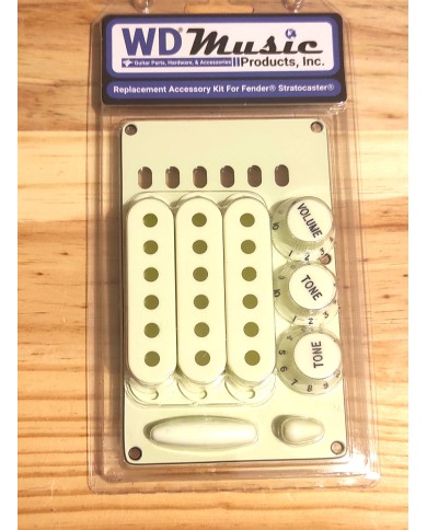 WDMusic Zubehörset Mintgrün für Stratocaster