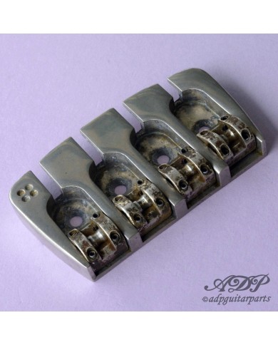 Relic Bass-Brücke mit Saitenhalter, 4-saitig, Sandberg Aged Nickel