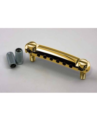 TonePros T1ZS-G Verriegelbarer Gibson StopTail-Saitenhalter, US-Gewinde 5/16"–24, Gold