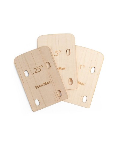 StewMac Halstasche-Shim für Bass, 0.25 Grad