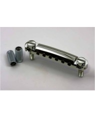 TonePros T1Z-N Stop Tailpiece Lockable style Gibson Stoptail Metric 8M Nickel