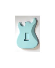Corps Stratocaster Sonic Blue, SSS Vernis  Nitrocellulose, Aulne