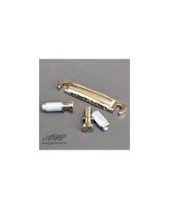 Gotoh GE101Z Saitenhalter im Gibson StopTail Stil, metrisch, Zamak, Nickel