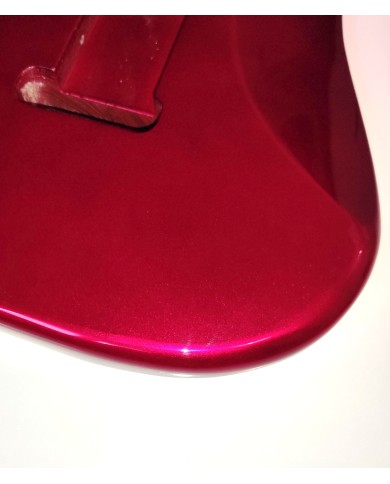 Stratocaster Korpus Metallic Rot, 3-teilig, SSS