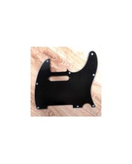 Schlagbrett 3-lagig schwarz/weiß/schwarz für Telecaster, 8 Schrauben