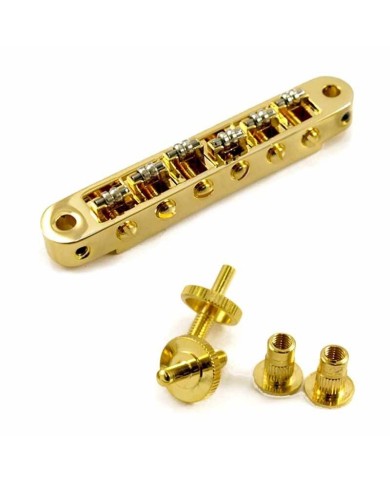 TonePros TP6R-G Nashville-Roller-Steg mit kleinen US-Pfosten, Gold