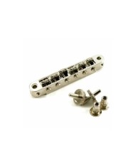 TonePros TP6R-N Nashville-Bridge mit Rollensätteln, Zollmaße, Nickel