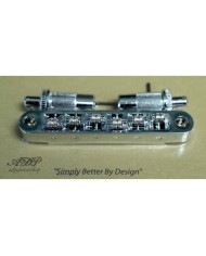 Chevalet TonePros Nashville Chrome à rouleaux (Roller saddles), inserts Metriques larges