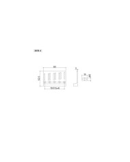 Tremolo Strat Gaucher Gotoh Bloc Acier GE101TS Gold