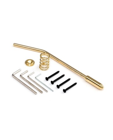 Vibrato Duesenberg Diamond im "Sup.Tremola"-Stil B5 TELE Les Paul Gold TDBSG