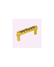TonePros Nashville Gold Steg mit Rollenreitern, breite metrische Einschlaghülsen