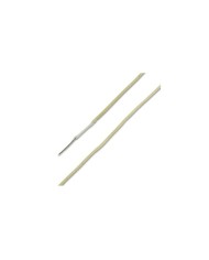 1 Meter weißes Vintage Cloth Wire GAVITT 22AWG für Gitarre