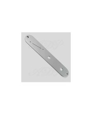 Telecaster chrome Control Plate 3/8", 9,5mm, slanted slot for switch