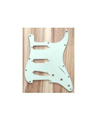 SSS 3 ply 11 holes post 72 Stratocaster Mint green Pickguard
