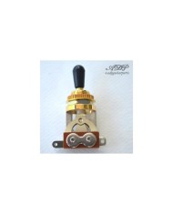 Selecteur Switch  Gold metric 3 positions style Switchcraft