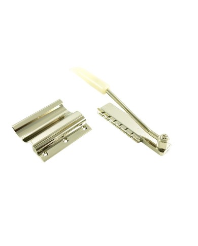 Kurzes Nickel-Vibrato, Vibrola Lyre/Maestro für Gibson-Gitarren