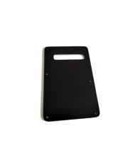 Modern Stratocaster Tremolo back plate Black 3 ply