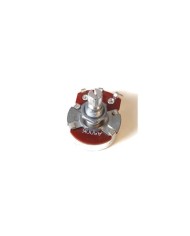 Potentiomètre Alpha 500 Ko audio (log) axe fendu 6mm filetage métrique 8 mm