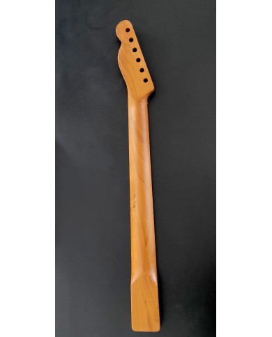 Roasted maple Telecaster neck, maple fingerboard, satin finish