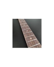 Manche Startocaster non verni, en érable torréfié, touche Palissandre et tête de pagaie,