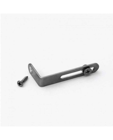 Gealterter Pickguard-Winkel, Nickel