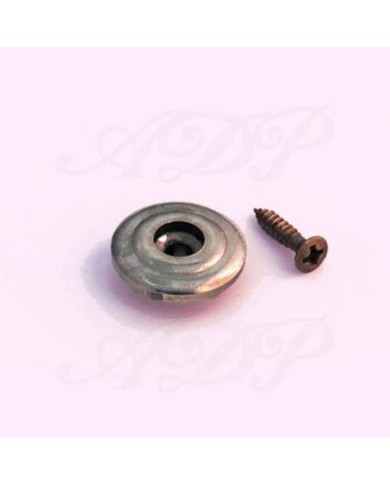 Saitenführung Aged Nickel Q-Parts für Bass, 19 x 3,5 mm